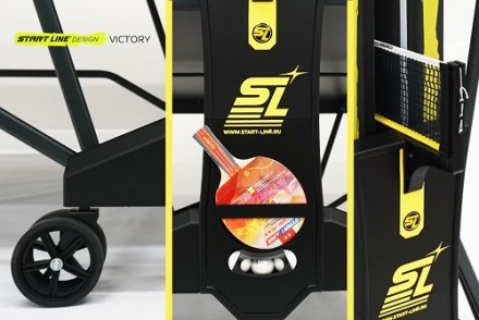 Теннисный стол Double Fish 235 черный