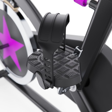 Спин-байк DFC WeR Sports  PSP-BIK-108 чёрно-розовый