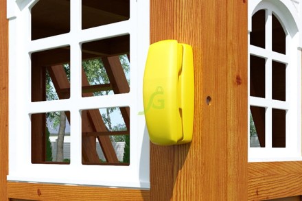 Детская площадка Клубный домик 2 с трубой и рукоходом Luxe