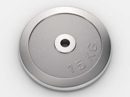 Диск хромированный UNIX Fit 15 кг / 25 мм Диск хромированный UNIX Fit 15 кг / 25 мм