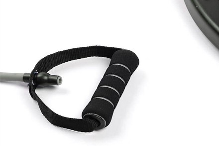 Полусфера гимнастическая надувная черная с эспандерами Hasttings Digger HD22C1A-black