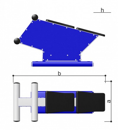 Скамья для пресса 207.02.05
