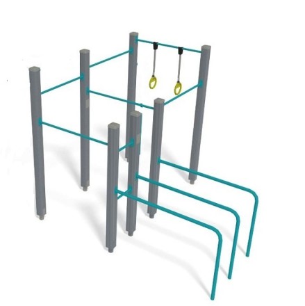 Комплекс для воркаута из бруса  RS-15