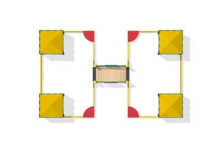 Песочный дворик ПС-67