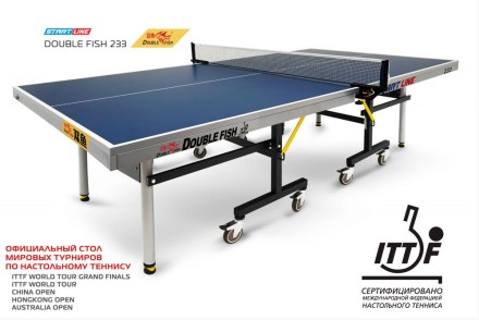 Теннисный стол Double Fish 233 синий