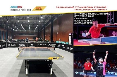 Теннисный стол Double Fish 233 синий