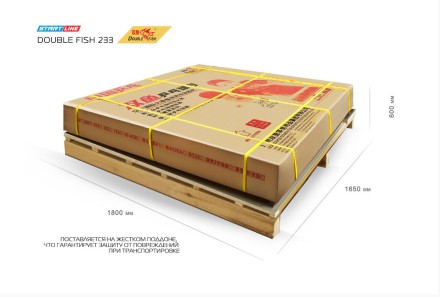 Теннисный стол Double Fish 233 синий