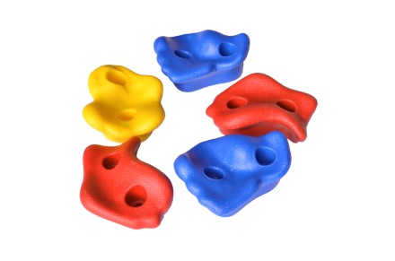 Камни для скалодрома цветные