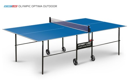 Теннисный стол Olympic  Optima Всепогодный Синий