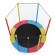 Батут каркасный DFC цветной 137 см с защитной сеткой Батут каркасный DFC цветной 137 см с защитной сеткой