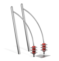 Уличный тренажер 'Атлант' для мышц ног