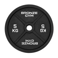 Диск олимпийский BRONZE GYM чугунный 5 кг