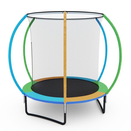 Батут с сеткой DFC A.KOU KIDS 10ft с лестницей