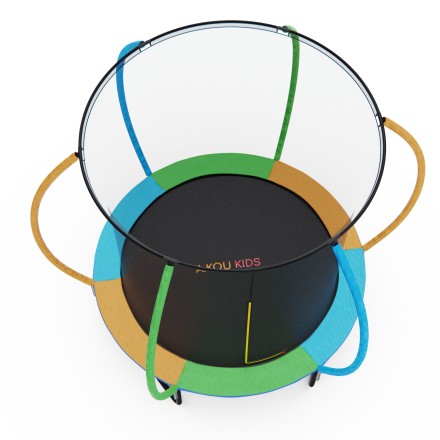 Батут с сеткой DFC A.KOU KIDS 10ft с лестницей