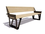 Скамейка уличная «Ижевск»