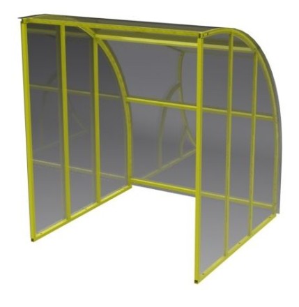 Крытая велопарковка Офис