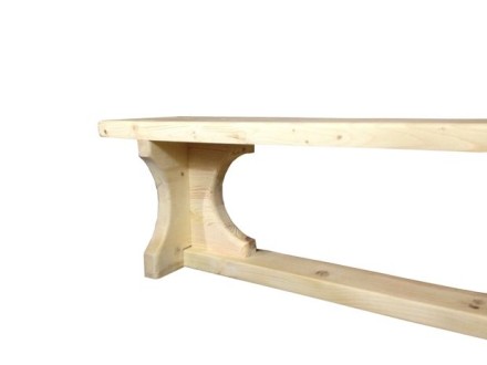 Скамейка гимнастическая деревянная 2,5 метра