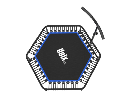 Батут спортивный UNIX Line FITNESS Blue (130 cm)