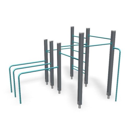 Комплекс для воркаута из бруса RS-14