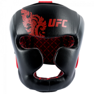 UFC Premium True Thai Шлем для бокса, цвет черный, размер L
