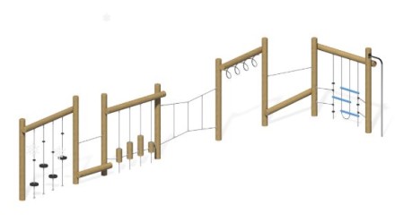 Спортивное оборудование "Испытание на ловкость 13"   