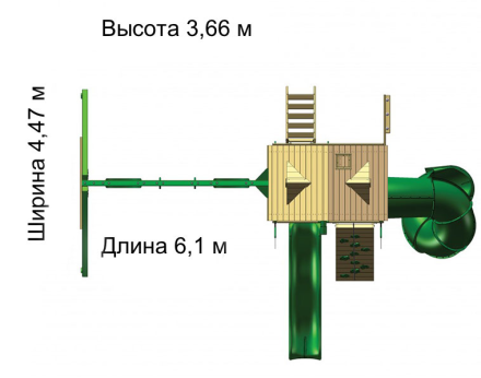 Спортивно-игровой комплекс «АЛЬПИНИСТ КЛАБХАУЗ»