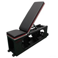 Многофункциональная силовая скамья DFC KORIX WB990 с местом для хранения до 8 гантелей