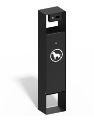 Урна «Доги» для собак с диспенсером для пакетов 