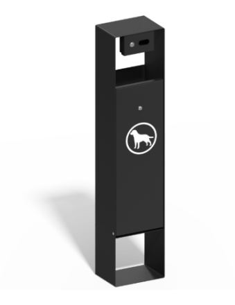 Урна «Доги» для собак с диспенсером для пакетов 