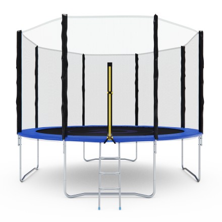 Батут с сеткой DFC PELPO 10ft с лестницей, RED