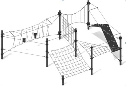 Канатная конструкция "Тропа"