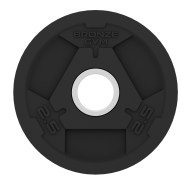 Диск олимпийский BRONZE GYM обрезиненный 2,5 кг