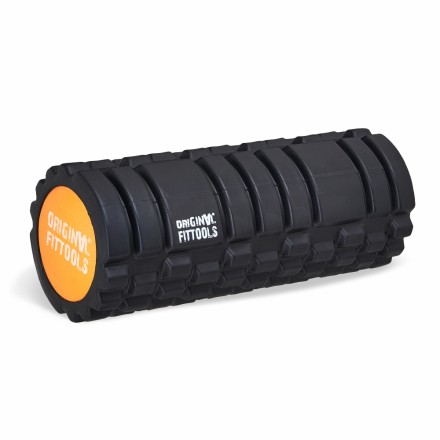 Цилиндр массажный 33 x 14 см черный двойной Цилиндр массажный 33 x 14 см черный двойной