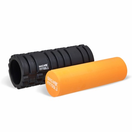 Цилиндр массажный 33 x 14 см черный двойной Цилиндр массажный 33 x 14 см черный двойной