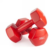 Гантель неразборная 10 кг. винил (2 штуки) VictoryFit VF-DV100-2 Гантель неразборная 10 кг. винил (2 штуки) VictoryFit VF-DV100-2