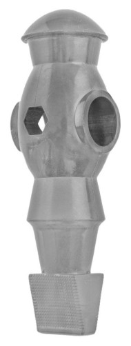 Футболист для настольного футбола на штангу диаметром 15,8 мм (серый) Футболист для настольного футбола на штангу диаметром 15,8 мм (серый)