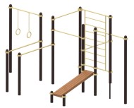 YSK82 Спортивный комплекс (108, брус)