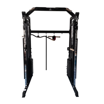 Кроссовер со стеком 60кг, силовая рама DFC D700 (2 короба + 4 груза) Кроссовер со стеком 60кг, силовая рама DFC D700 (2 короба + 4 груза)