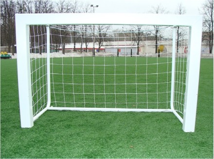 Алюминиевые ворота 120х80 cм профиль 80х80 мм цельносварные