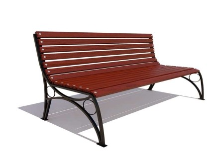 Скамейка «Тверь премиум» без подлокотников