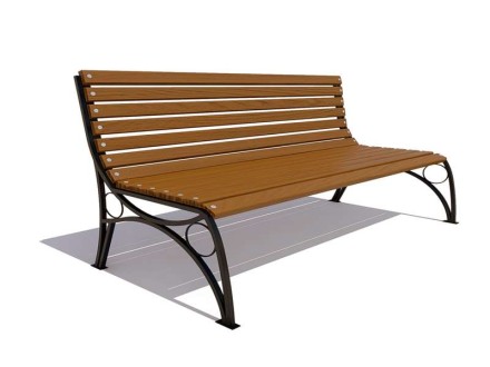 Скамейка «Тверь премиум» без подлокотников