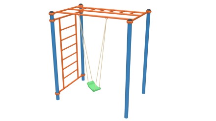 Воркаут детский с рукоходом