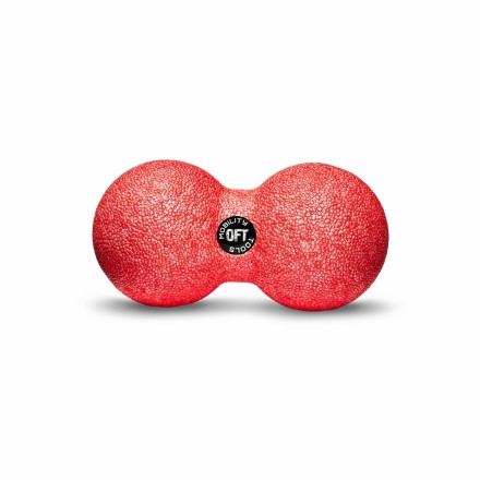 Шар массажный сдвоенный 12 х 6 см розовый Шар массажный сдвоенный 12 х 6 см розовый