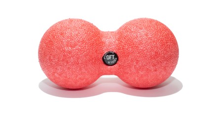 Шар массажный сдвоенный 12 х 6 см розовый