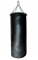 Боксерский мешок РОККИ  натуральная кожа 100 см диаметр 33 см черный