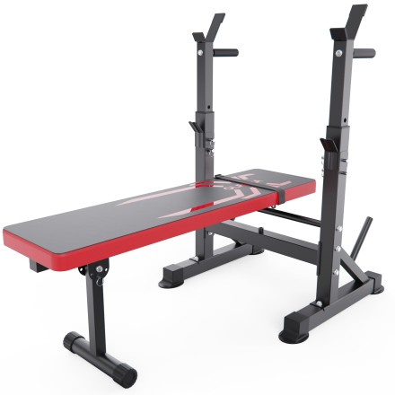 Скамья со стойками под штангу DFC GLFERA 408C Скамья со стойками под штангу DFC GLFERA 408C