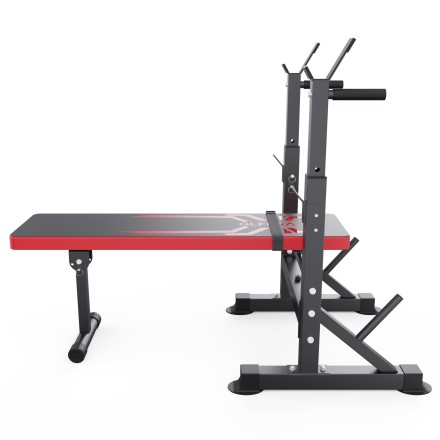 Скамья со стойками под штангу DFC GLFERA 408C Скамья со стойками под штангу DFC GLFERA 408C