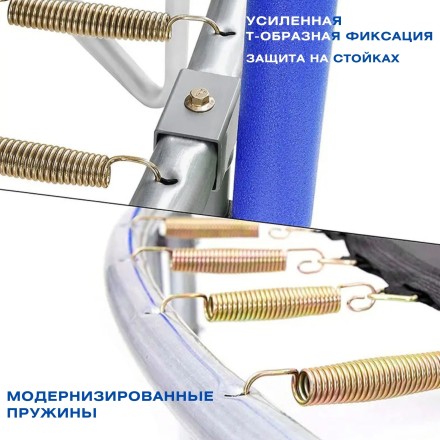 Батут Perfetto Sport 10 (3 м) с защитной сеткой