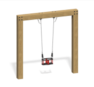 Качели  "Куб"(без подвесов)
