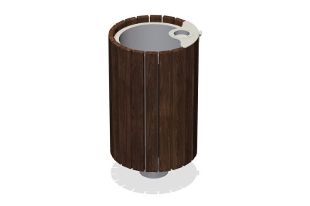 Урна со вставкой и пепельницей ПМ-69.1